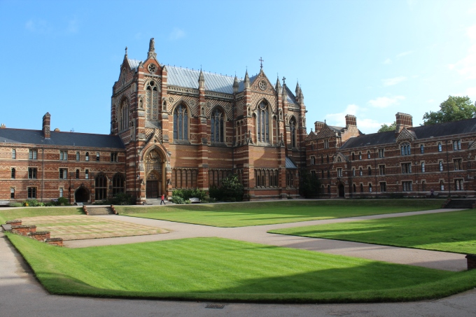 Keble College, Oxford, where I was lucky to stay whilst filming the World Humanist Congress
